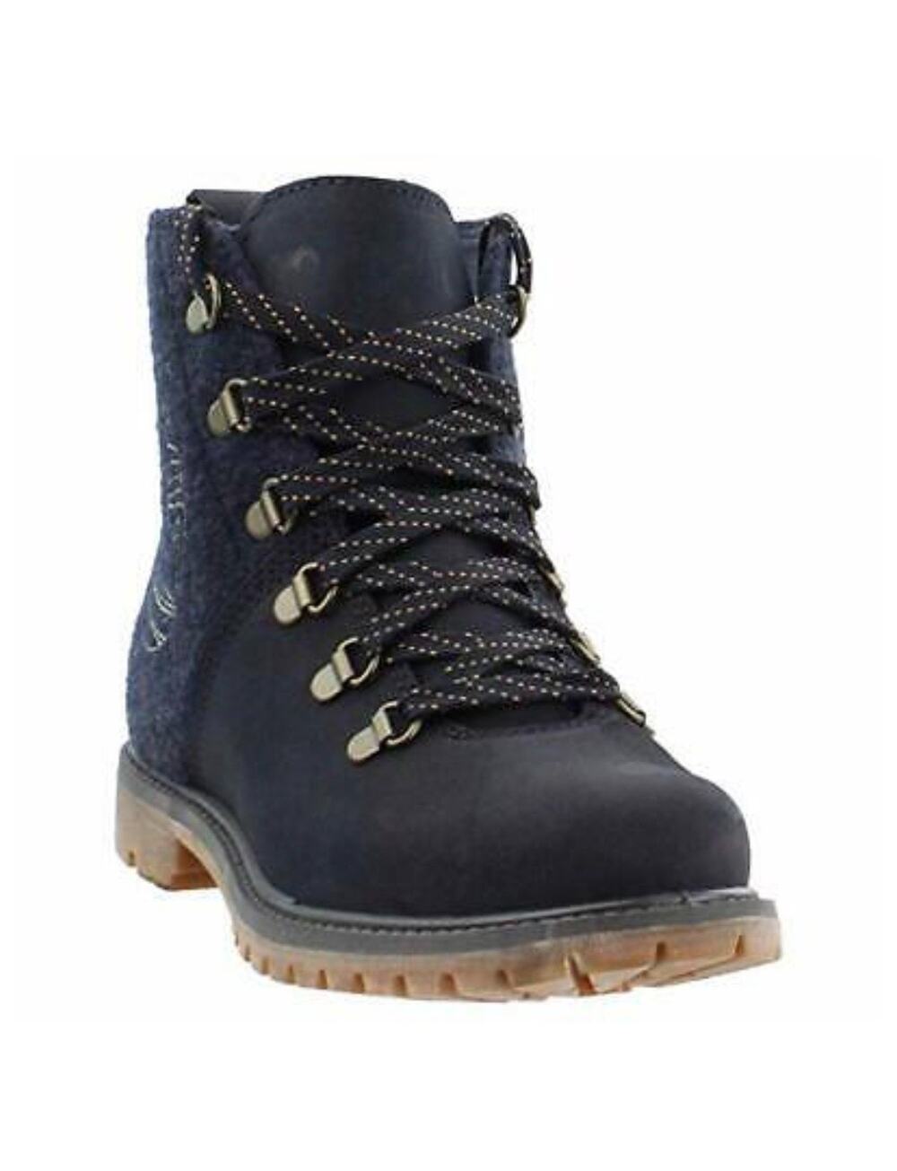 NEW Timberland Women’s Ring Hiker Boots Navy Blue Size 9.5 TB0A1SGM